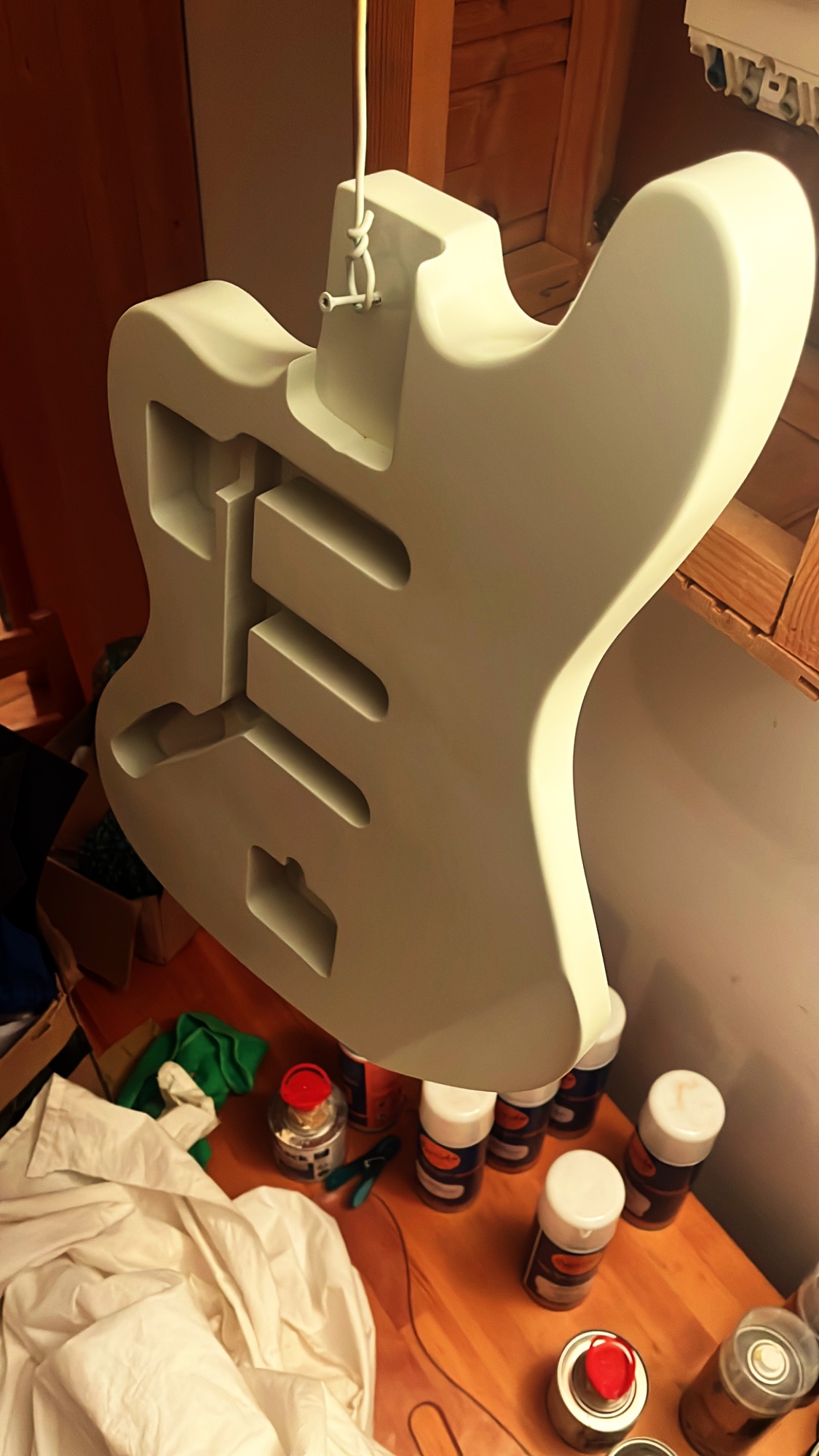 Atelier luthier guitare gaucher — photo 33