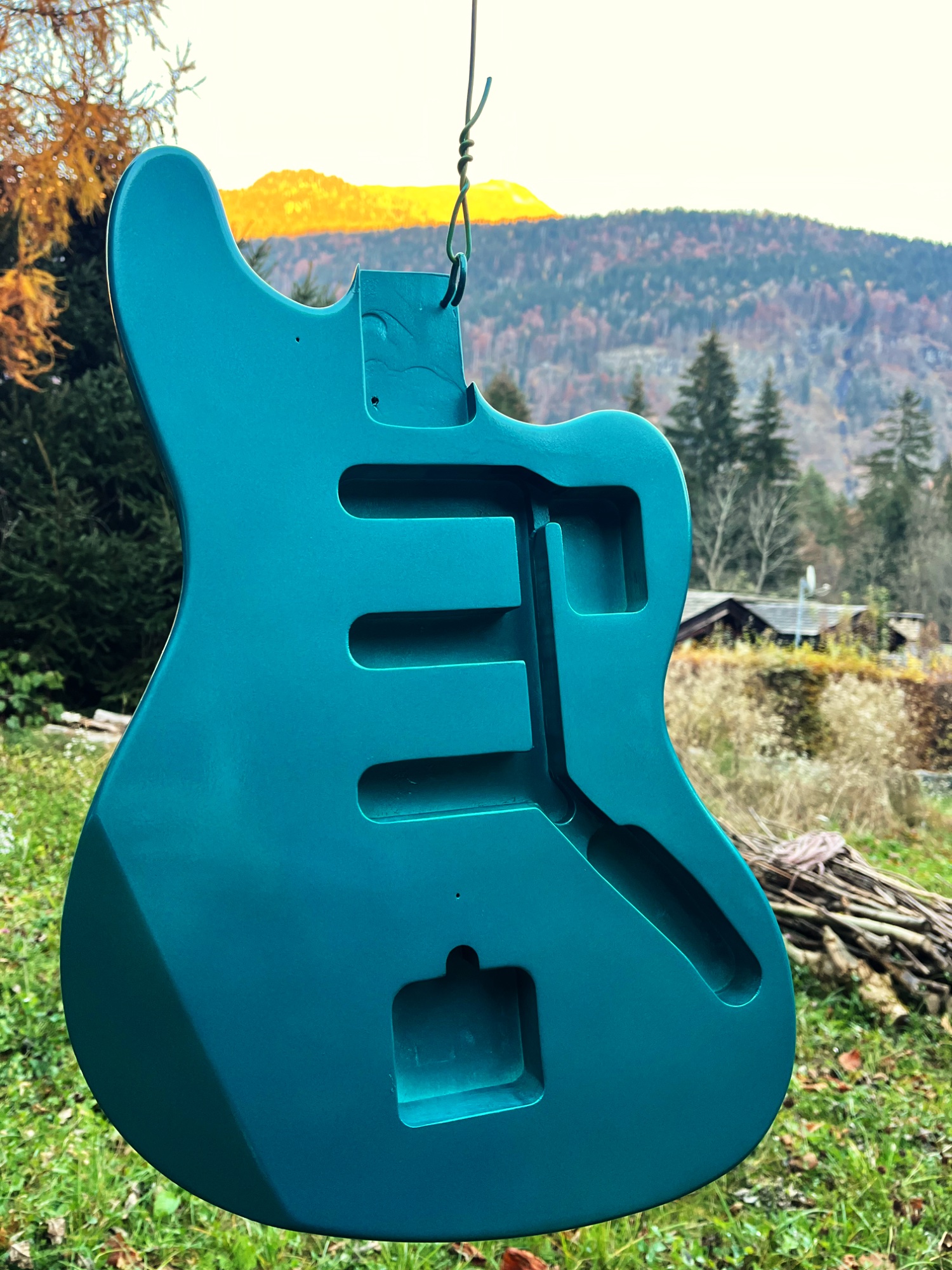 Atelier luthier guitare gaucher — photo 29